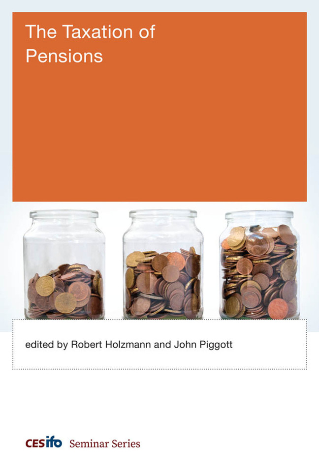 The Taxation of Pensions (CESifo Seminar Series) book cover by 