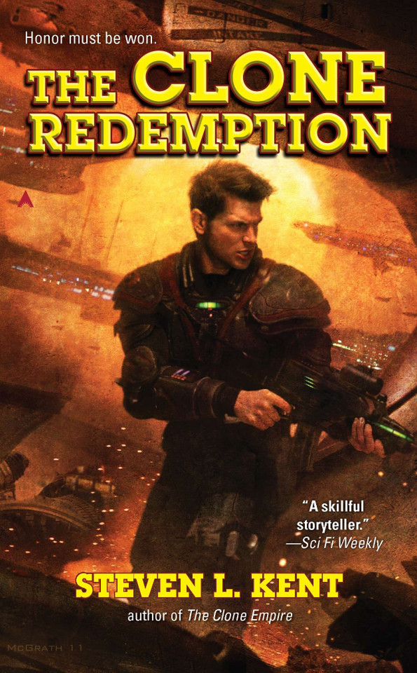 The Clone Redemption (A Clone Republic Novel) book cover by Steven L. Kent