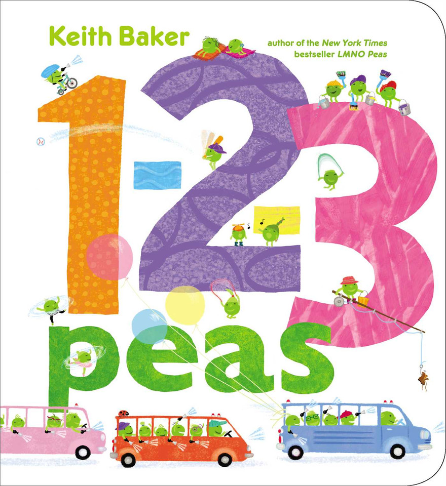 1-2-3 Peas (The Peas Series) book cover by Keith Baker