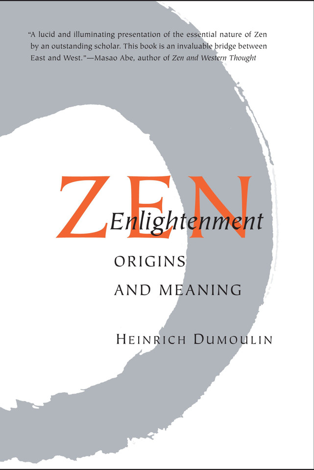 Zen Enlightenment: Origins and Meaning book cover by Heinrich Dumoulin
