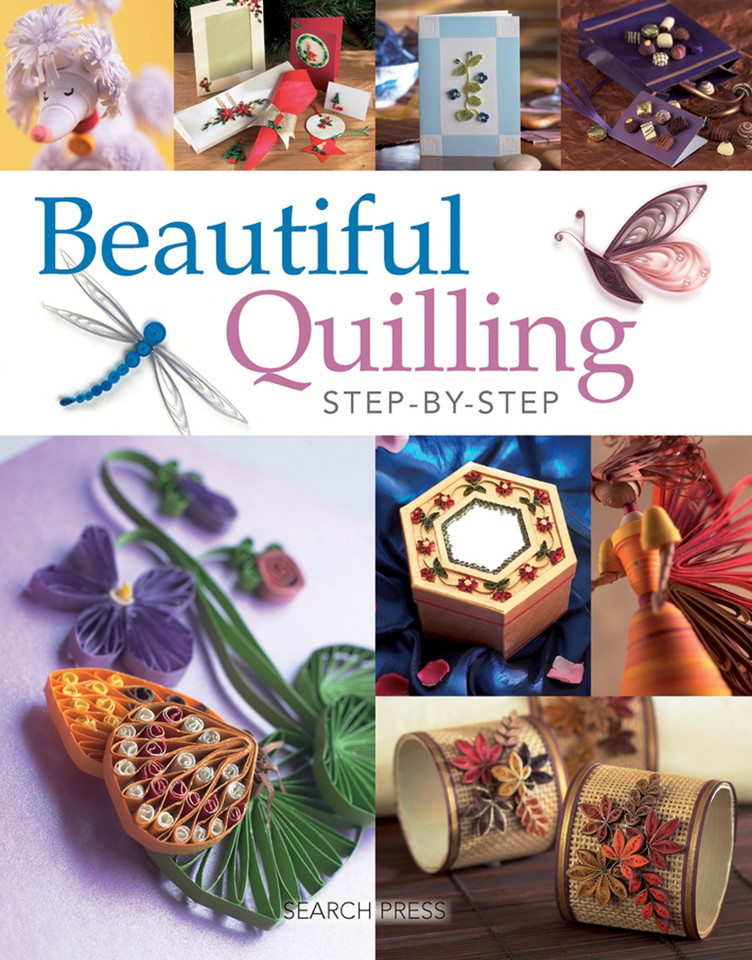 Beautiful Quilling Step-by-Step book cover by Diane Boden Crane, Jane Jenkins, Judy Cardinal, Janet Wilson