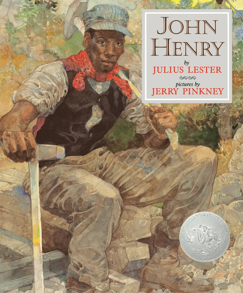 John Henry book cover by Julius Lester