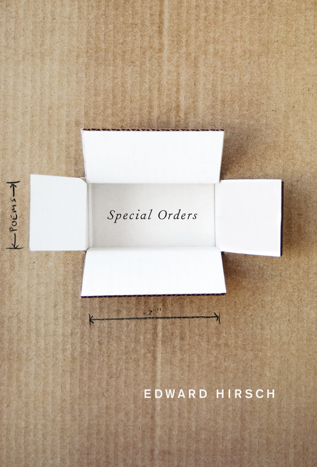 Special Orders: Poems book cover by Edward Hirsch
