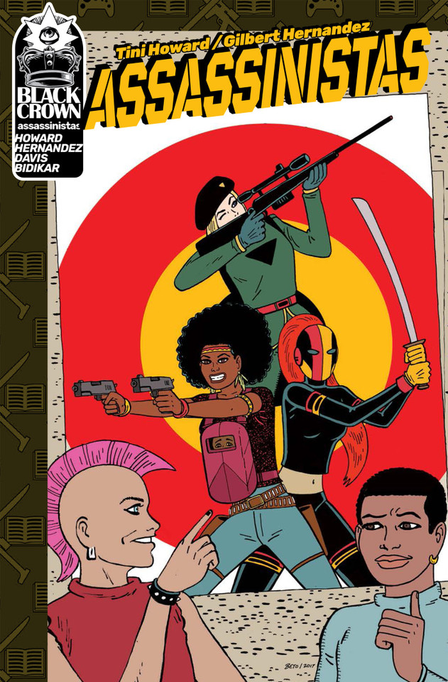 Assassinistas book cover by Tini Howard