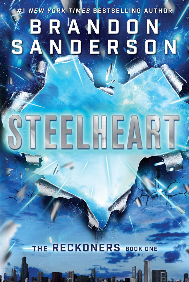 Steelheart (The Reckoners) book cover by Brandon Sanderson
