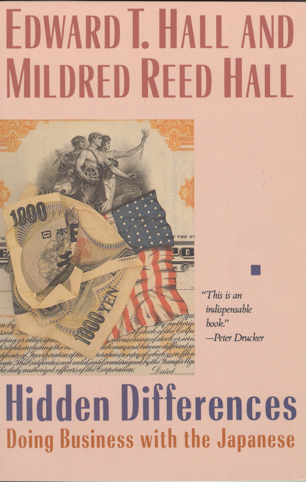 Hidden Differences: Doing Business with the Japanese book cover by Edward T. Hall, Mildred Reed Hall