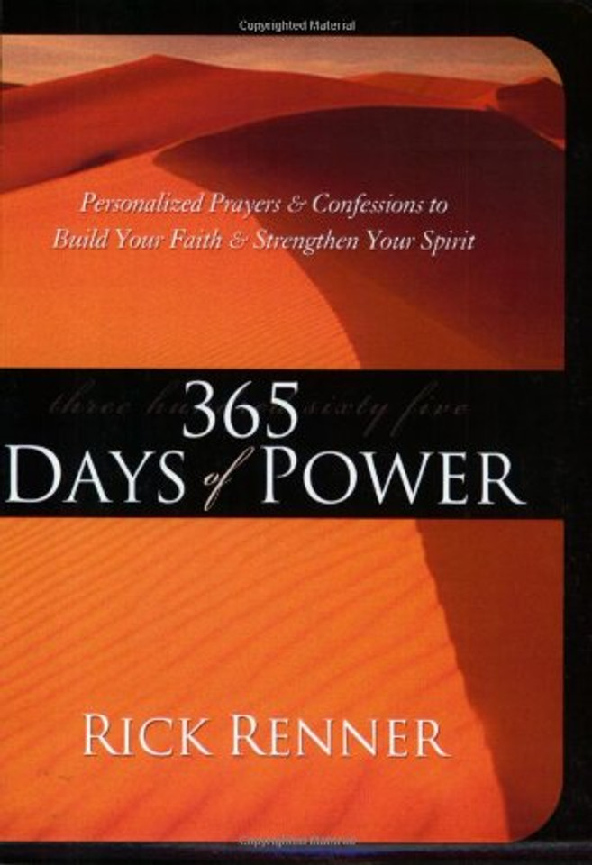 365 Days of Power: Personalized Prayers and Confessions to Build Your Faith and Strengthen Your Spirit Cover