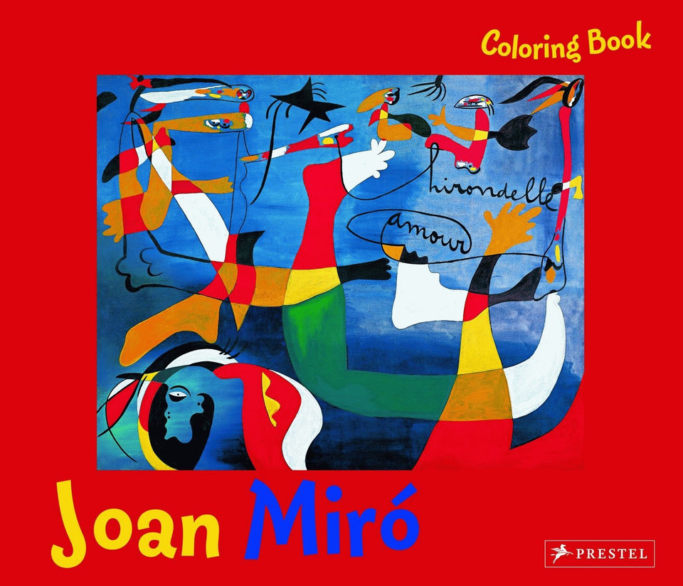 Coloring Book Joan Miro (Coloring Books) book cover by Annette Roeder