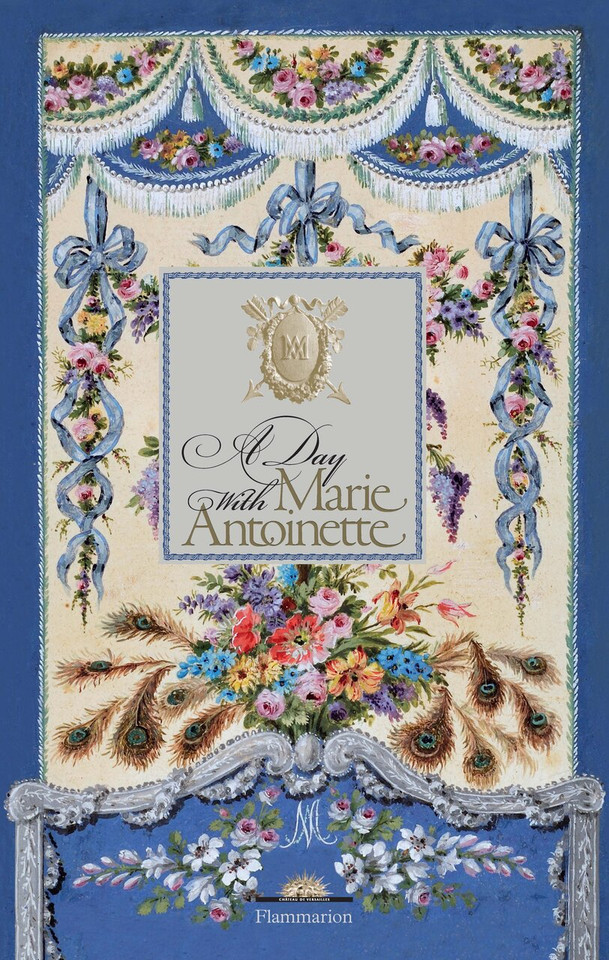 A Day with Marie Antoinette book cover by Hélène Delalex