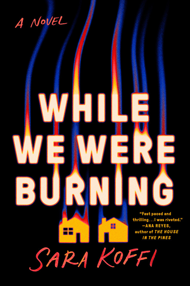 While We Were Burning book cover by Sara Koffi
