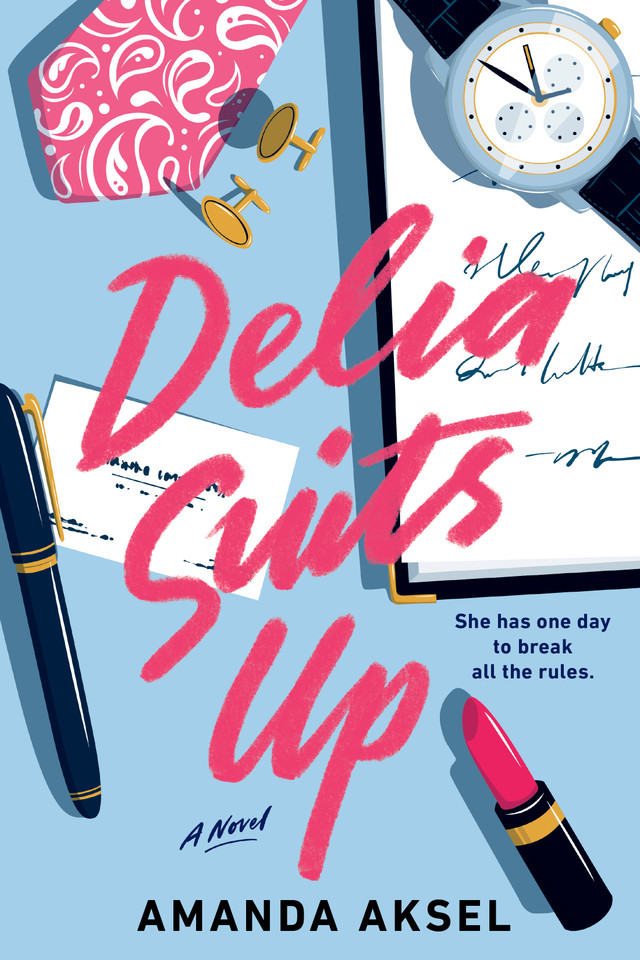 Delia Suits Up book cover by Amanda Aksel