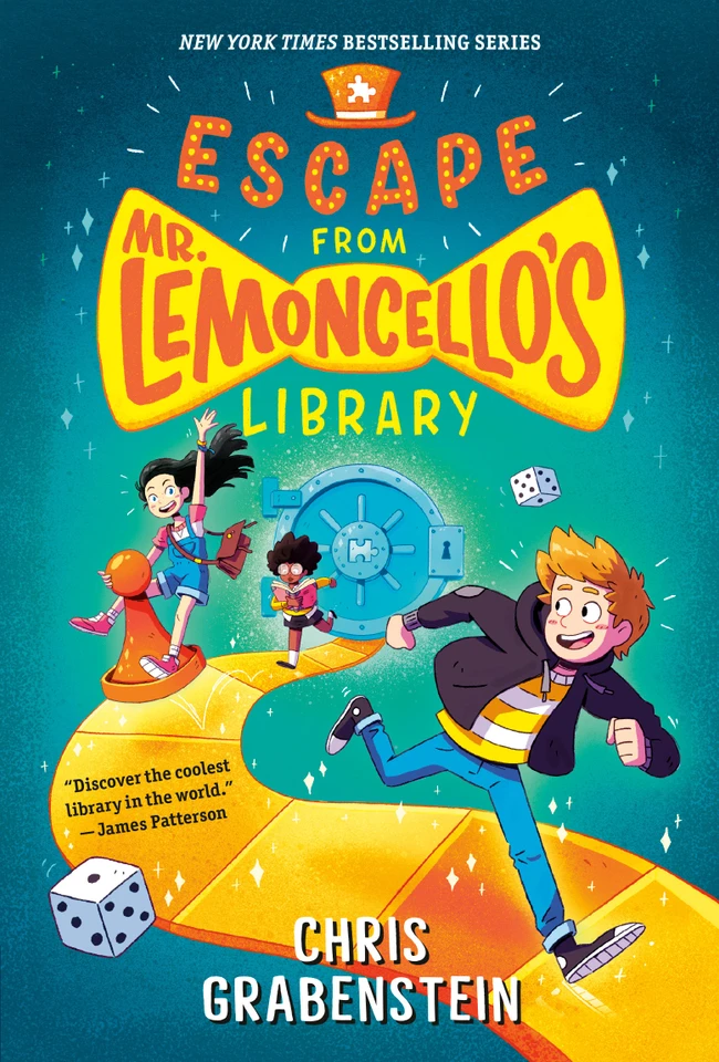 Escape from Mr. Lemoncello's Library (Mr. Lemoncello's Library) book cover by Chris Grabenstein