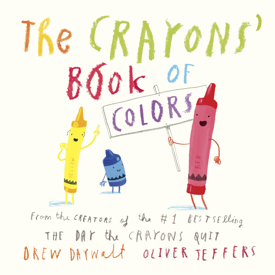 The Crayons' Book of Colors (My First Crayons) book cover by Drew Daywalt, Oliver Jeffers