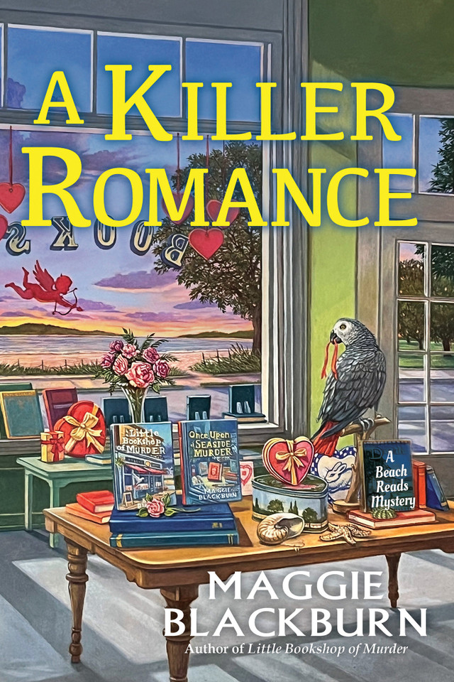 A Killer Romance (A Beach Reads Mystery) book cover by Maggie Blackburn