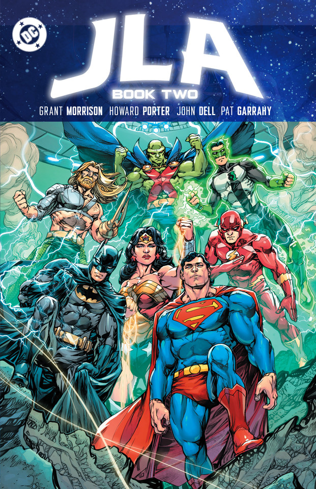 JLA Book Two book cover by Grant Morrison