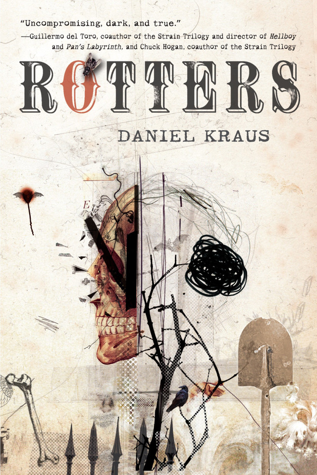 Rotters book cover by Daniel Kraus