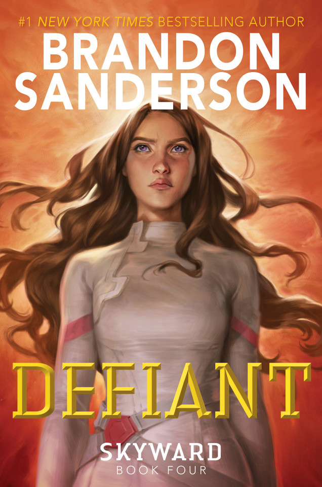 Defiant (The Skyward Series) book cover by Brandon Sanderson