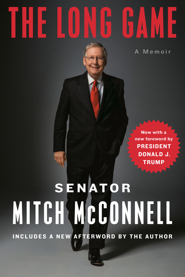 The Long Game: A Memoir book cover by Mitch McConnell