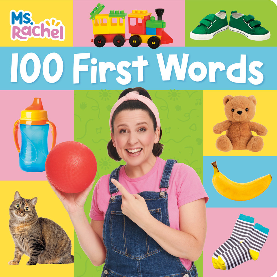 100 First Words (Ms. Rachel) (Books by Ms. Rachel) book cover by Ms. Rachel