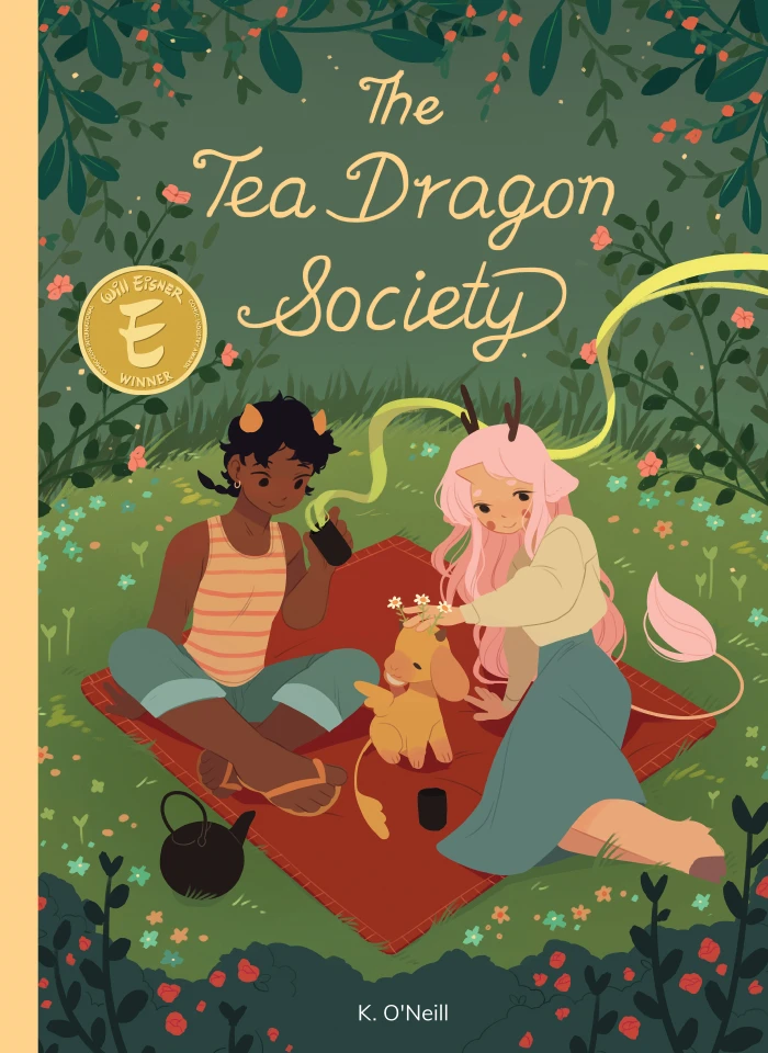 The Tea Dragon Society (Tea Dragon) book cover by K. O'Neill