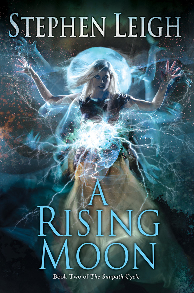 A Rising Moon (Sunpath) book cover by Stephen Leigh