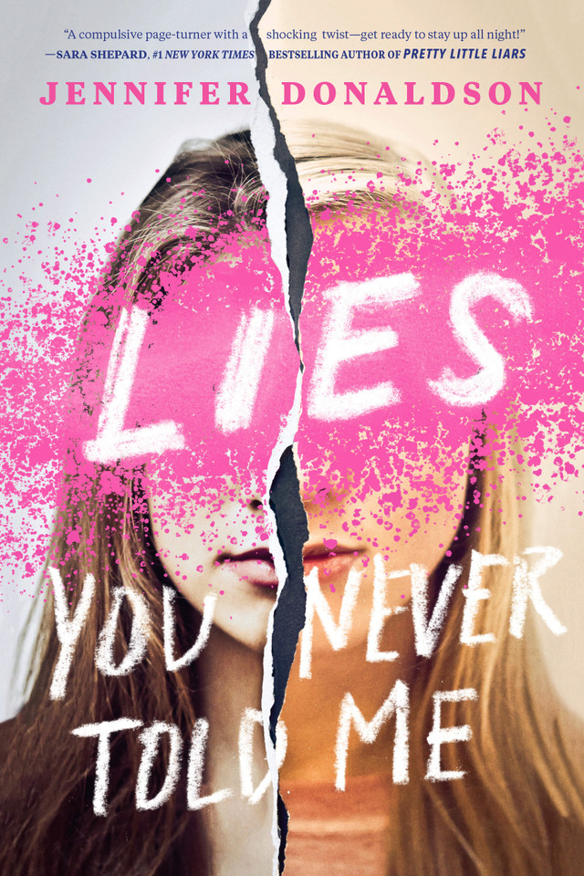 Lies You Never Told Me book cover by Jennifer Donaldson