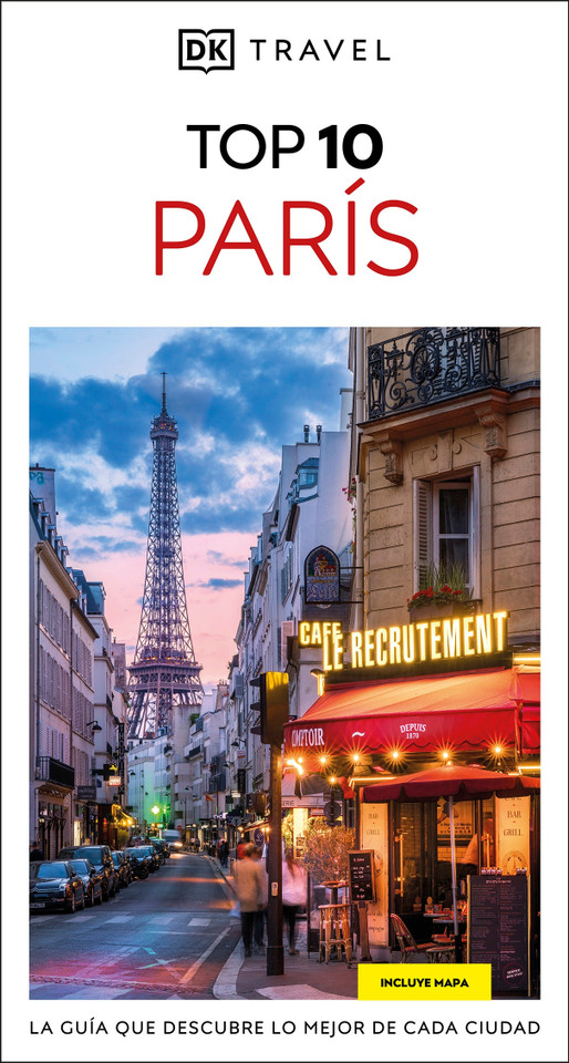 Paris Guia Top 10 (DK Top 10 Paris) (Pocket Travel Guide) book cover by DK Travel