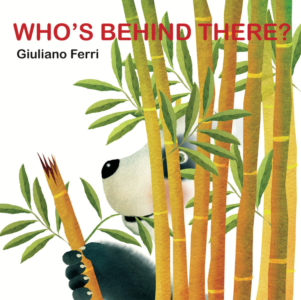 Who's Behind There? book cover by Giuliano Ferri