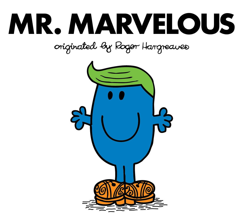 Mr. Marvelous (Mr. Men and Little Miss) book cover by Adam Hargreaves