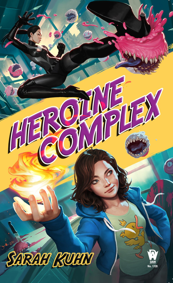 Heroine Complex (Heroine Complex) book cover by Sarah Kuhn