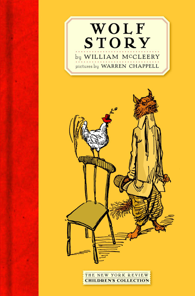 Wolf Story book cover by William McCleery