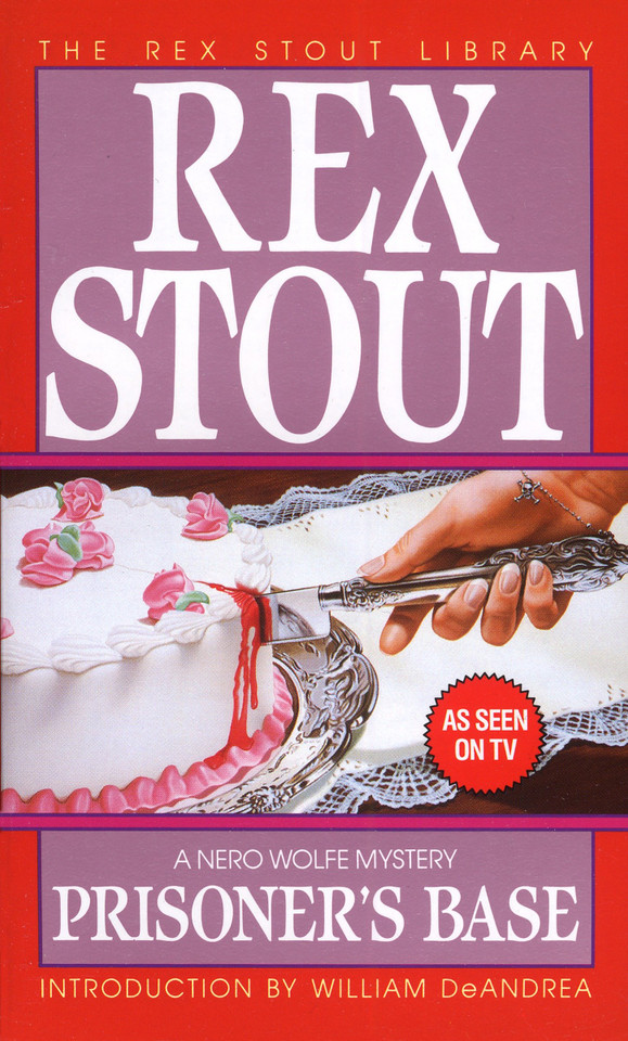 Prisoner's Base (Nero Wolfe) book cover by Rex Stout