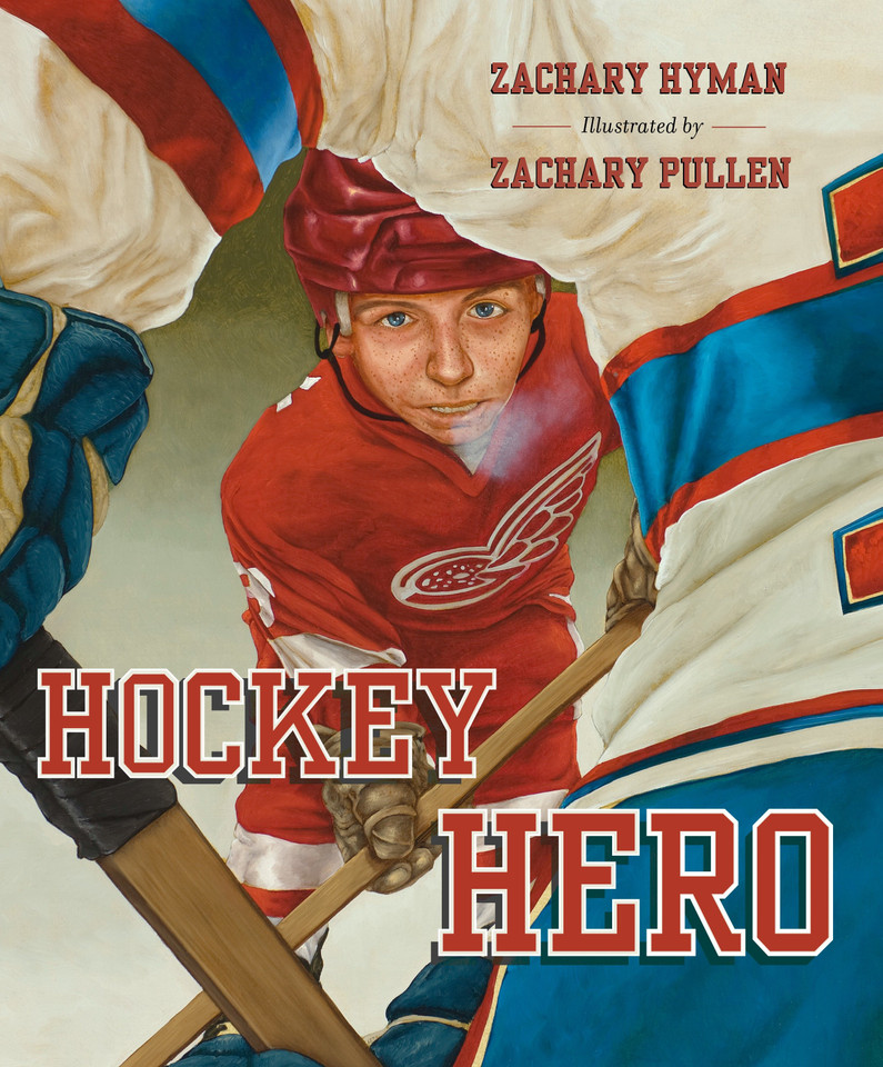 Hockey Hero book cover by Zachary Hyman