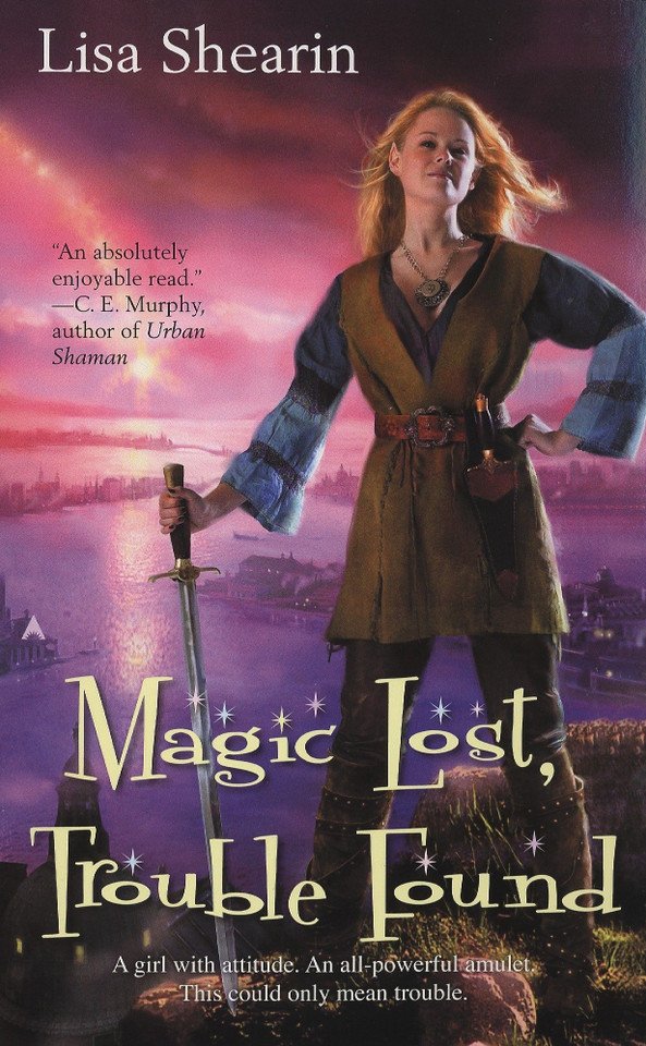 Magic Lost, Trouble Found (Raine Benares) book cover by Lisa Shearin