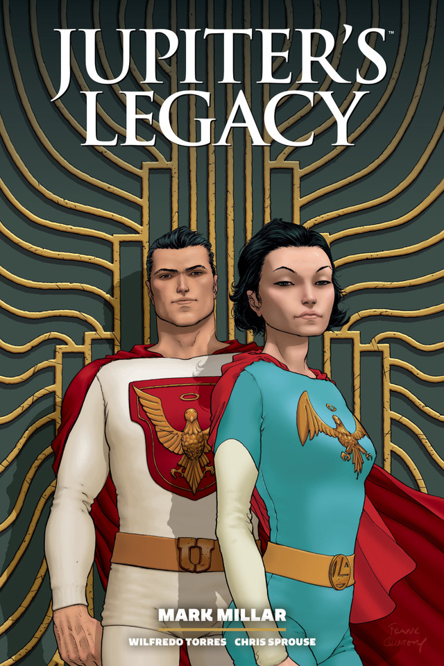Jupiter's Legacy Library Edition Volume 1 (Jupiter's Legacy) book cover by Mark Millar