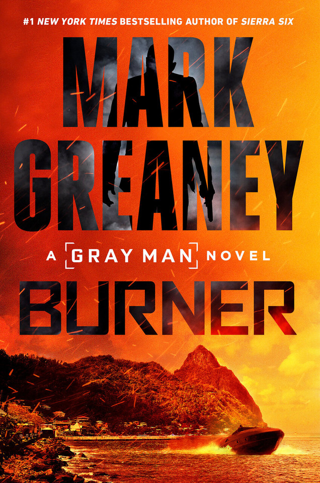 Burner (Gray Man) book cover by Mark Greaney