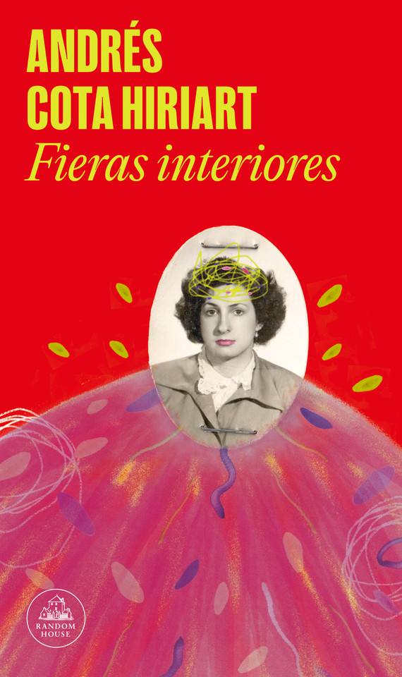 Fieras interiores / Inner Beasts book cover by Andrés Cota Hiriart
