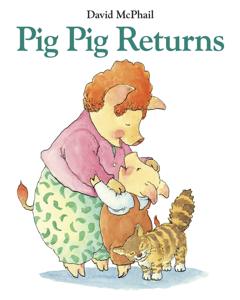 Pig Pig Returns book cover by David McPhail