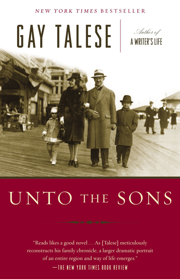 Unto the Sons book cover by Gay Talese