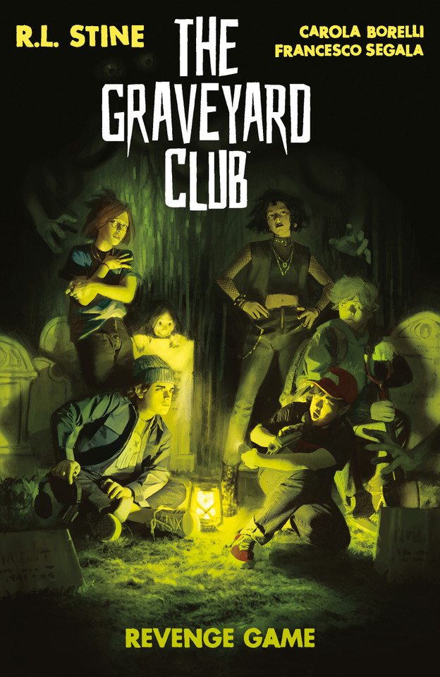 The Graveyard Club: Revenge Game (Graveyard Club) book cover by R.L. Stine