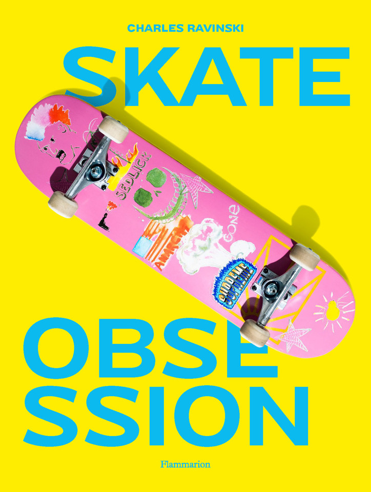 Skate Obsession book cover by Charles Ravinski
