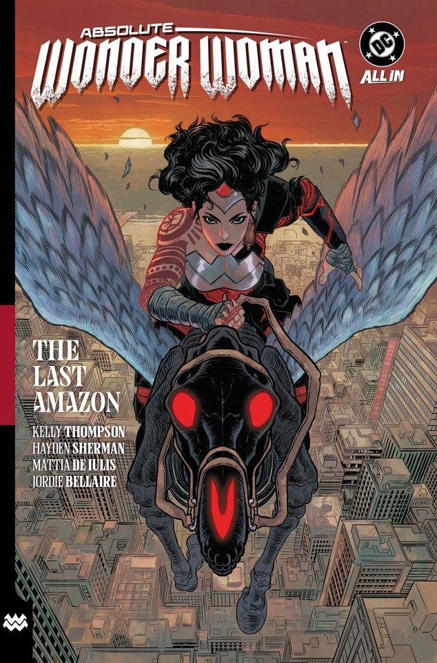 Absolute Wonder Woman Vol. 1: The Last Amazon (Absolute Universe) book cover by Kelly Thompson