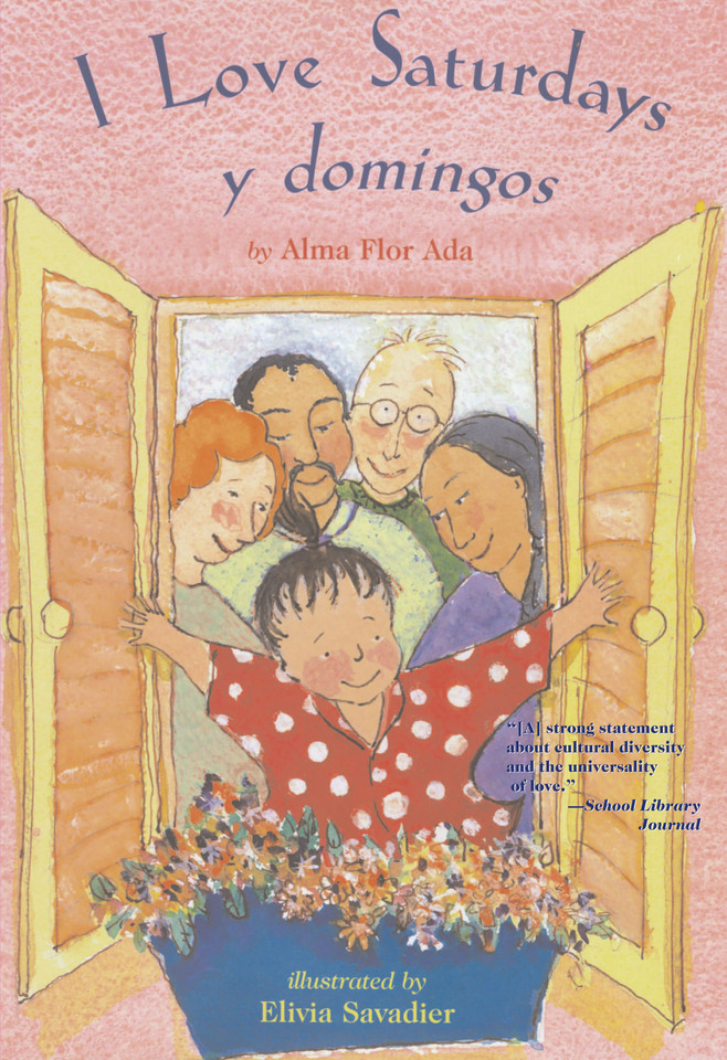 I Love Saturdays y domingos book cover by Alma Flor Ada