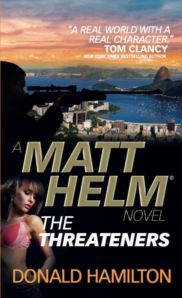 Matt Helm - The Threateners (Matt Helm) book cover by Donald Hamilton