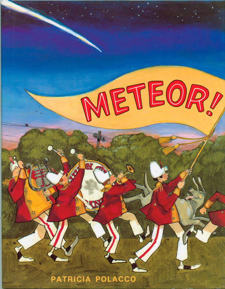 Meteor! book cover by Patricia Polacco