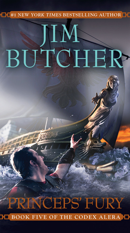 Princeps' Fury (Codex Alera) book cover by Jim Butcher