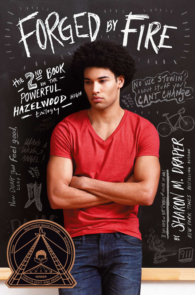 Forged by Fire (Hazelwood High Trilogy) book cover by Sharon M. Draper