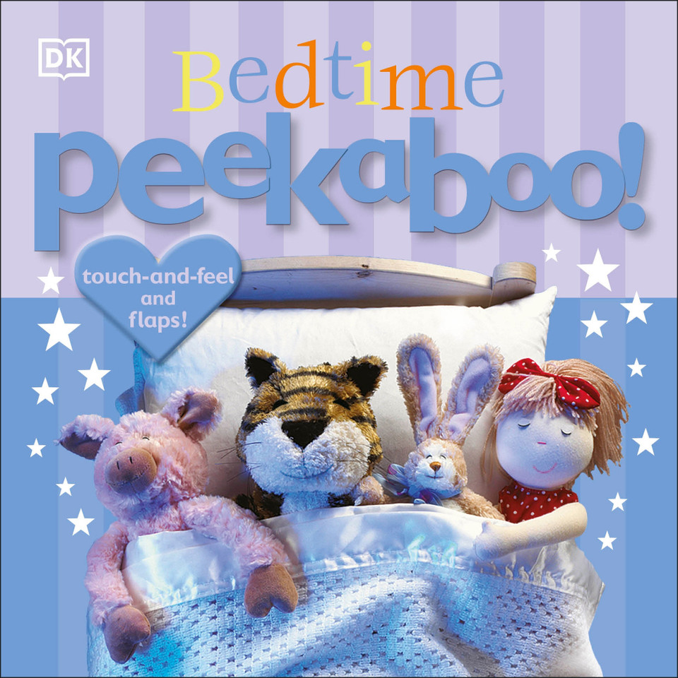 Bedtime Peekaboo!: Touch-and-Feel and Lift-the-Flap (Peekaboo!) book cover by DK