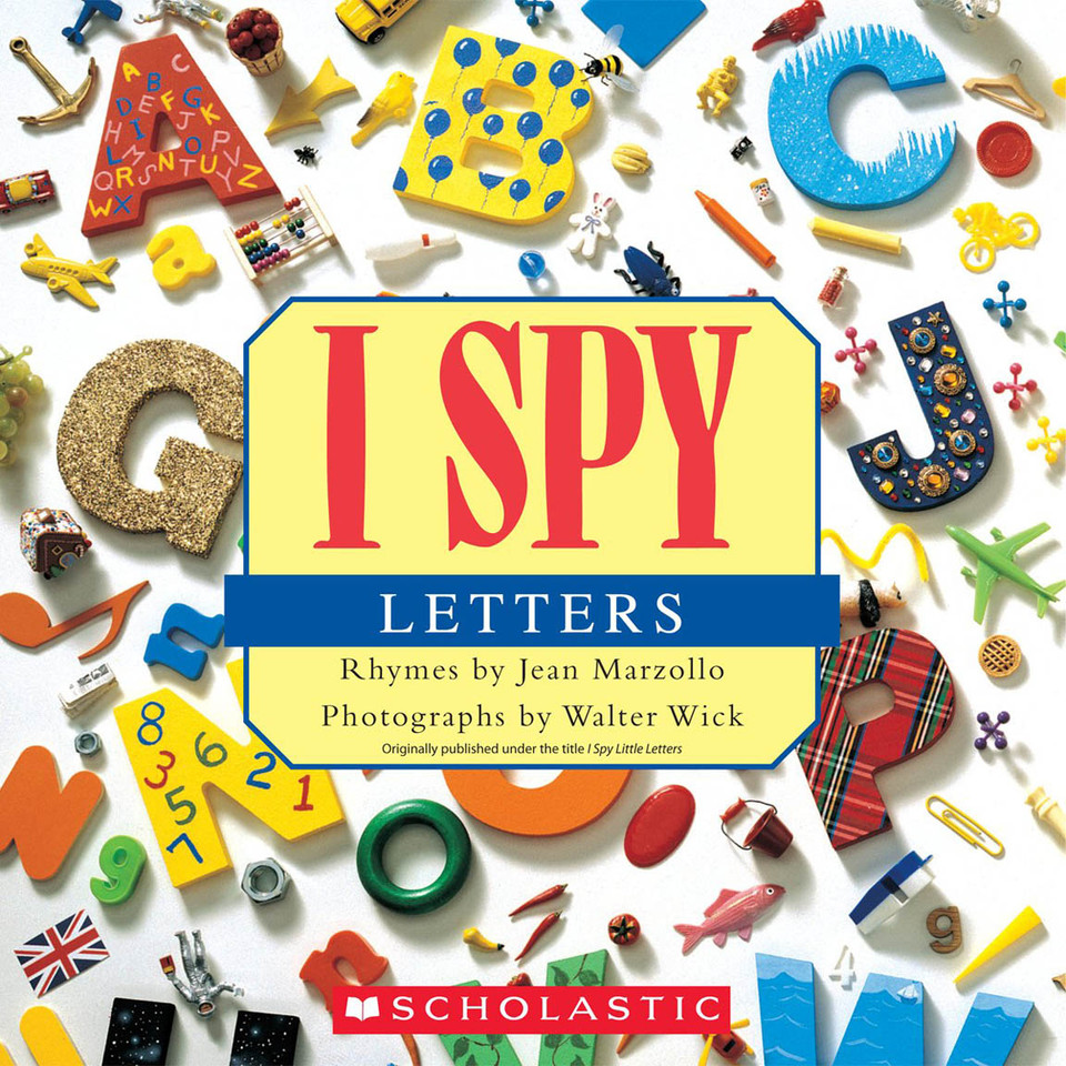 I Spy Letters (I Spy) book cover by Jean Marzollo