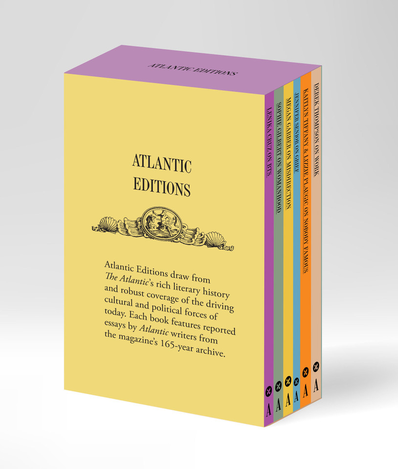 Atlantic Editions 1–6 Boxed Set book cover by Lenika Cruz, Sophie Gilbert, Megan Garber, Jennifer Senior, Kaitlyn Tiffany